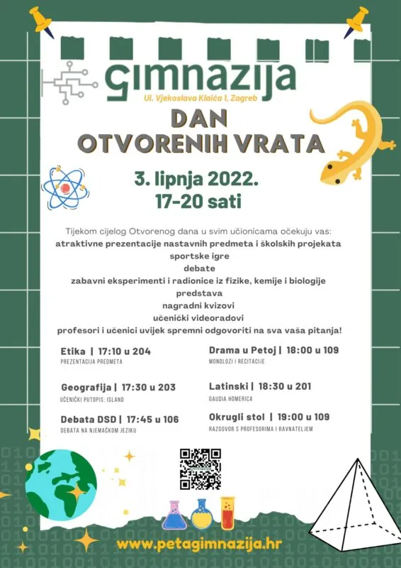 Dan otvorenih vrata V. gimnazije