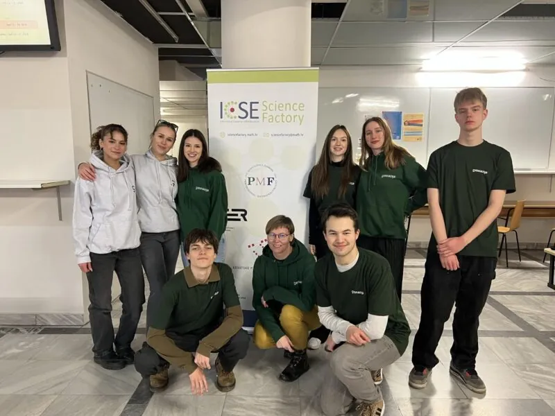 Naši učenici nagrađeni za najbolji projekt učenika srednjih škola na ICSE Science Factory